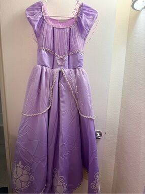 Lavender Sparkle Princess Costume Dress for Kids